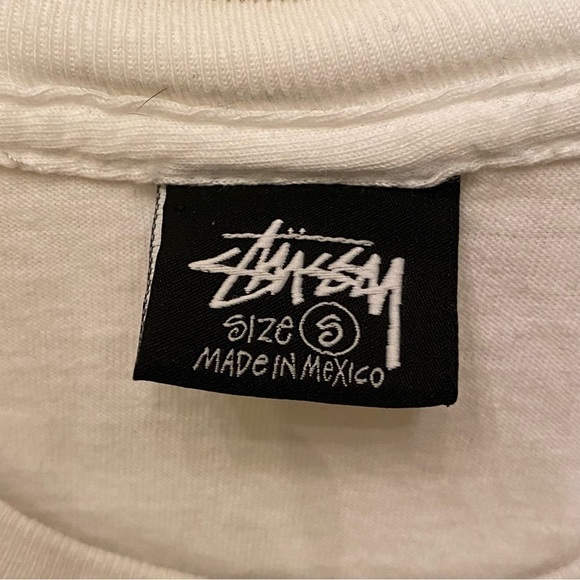 Rare* STUSSY x UNION Graphic White T-Shirt Size Small-Unisex - Picture 6 of 7